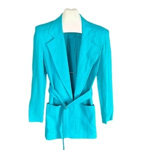 Christian Dior Vintage belted Rayon Jacket